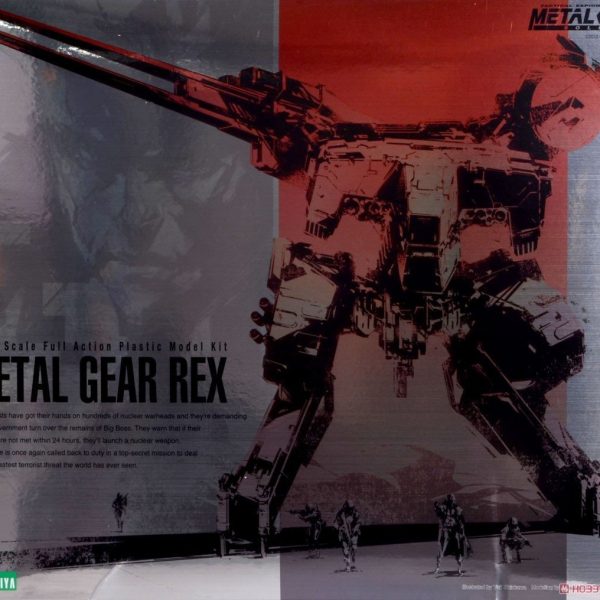預約商品 4月 壽屋 1/100 潛龍諜影 Metal Gear Rex 組裝模型 再版