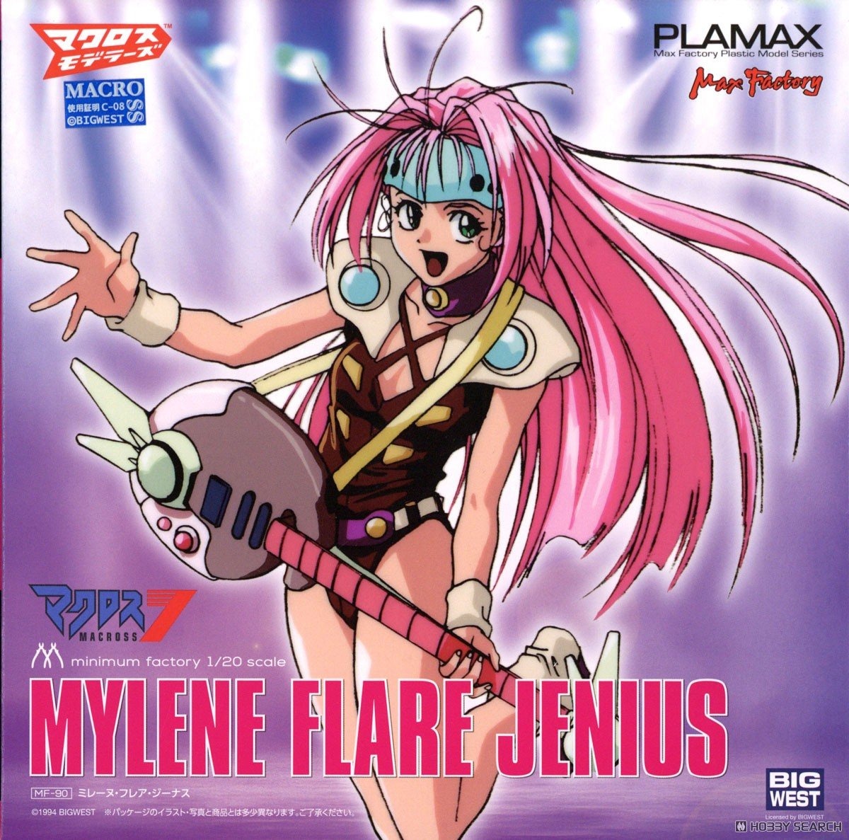 Max Factory 組裝模型 PLAMAX 超時空要塞7 MF-90 米蓮 吉納斯