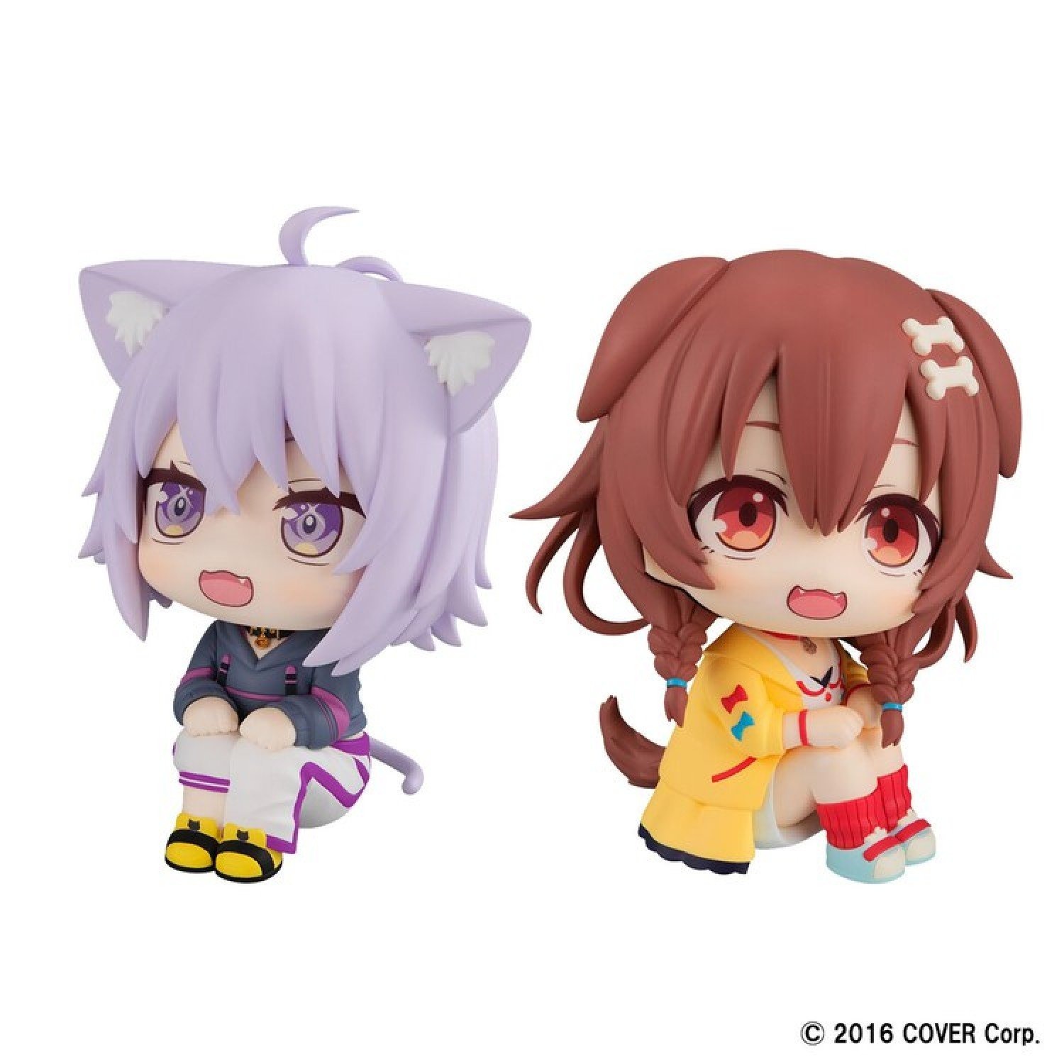搬家庫存出清特價 MEGAHOUSE Look Up Series HOLOLIVE 貓又小粥 ＆ 戌神沁音 兩款合售