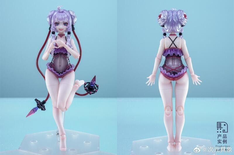 次元具象 1/12 原初的魔女 林鴉 武裝款 & 泳裝款 可動完成品 不含配件