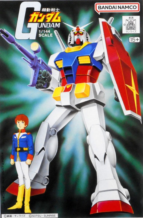 BANDAI 組裝模型 最佳機體收藏集 1/144 RX-78-2 鋼彈