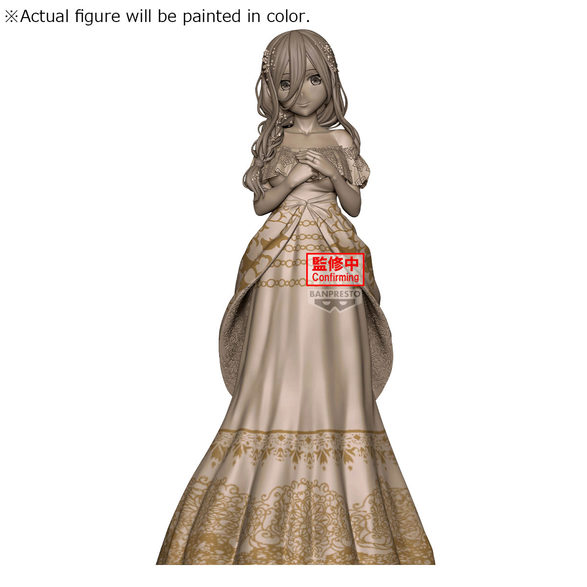 預約商品 10月 BANPRESTO 景品 五等分的新娘 中野三玖 公仔 動畫原畫展ver.