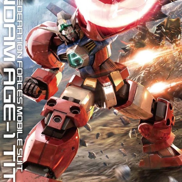 預約商品 10月 再版 MG 1/100 機動戰士鋼彈AGE 鋼彈AGE-1T 重擊型