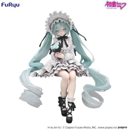 預約商品 12月 FURYU 景品 初音未來 泡麵蓋公仔 復古娃娃Ver.