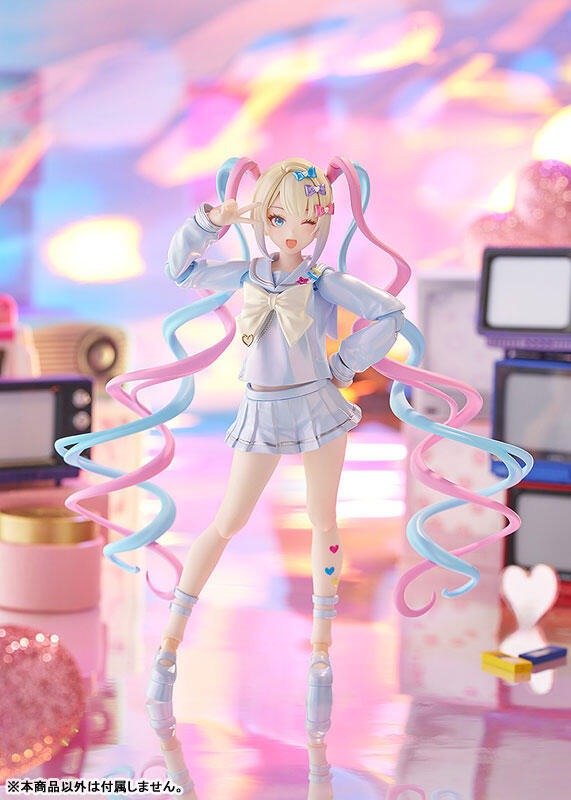預約商品 4月 figma 主播女孩重度依賴 超絕最可愛天使醬 可動 完成品