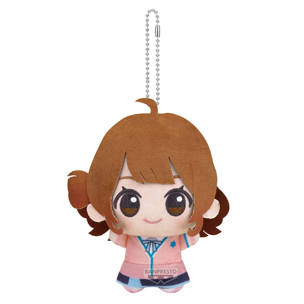 預約商品 1月 BANPRESTO 景品 學園偶像大師 絨毛吊偶 學園生活vol.4 (C：花海佑芽)