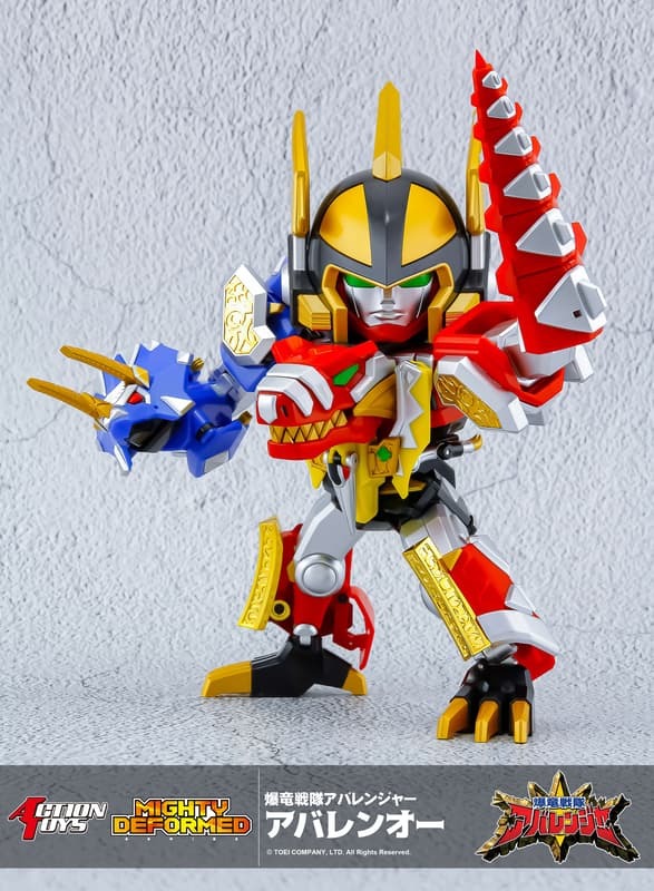 預約商品 第四季 Action Toys MIGHTY DEFORMED 爆龍戰隊 暴連者 暴連王