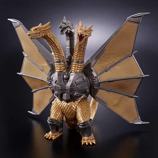 預約商品 9月 BANDAI 哥吉拉 電影怪獸系列軟膠 哥吉拉 VS 王者基多拉 1991 機械王者基多拉 ver.2.0
